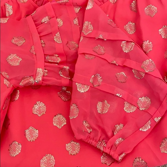 NEW Lilly Pulitzer Giana Silk Coral Cocktail Dress - Picture 3 of 8